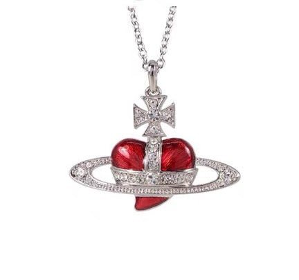 heart necklace (with box)