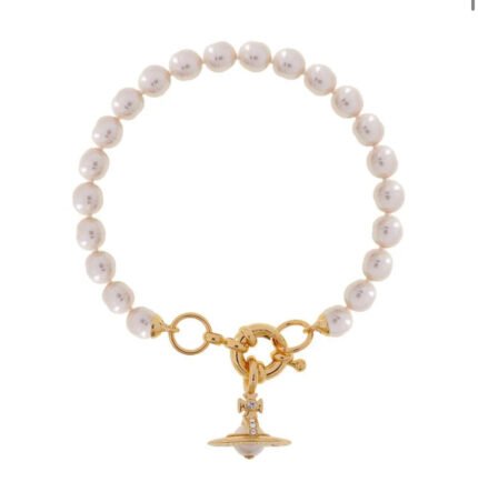 ALEKSA Baroque Pearl Bracelet (with box)