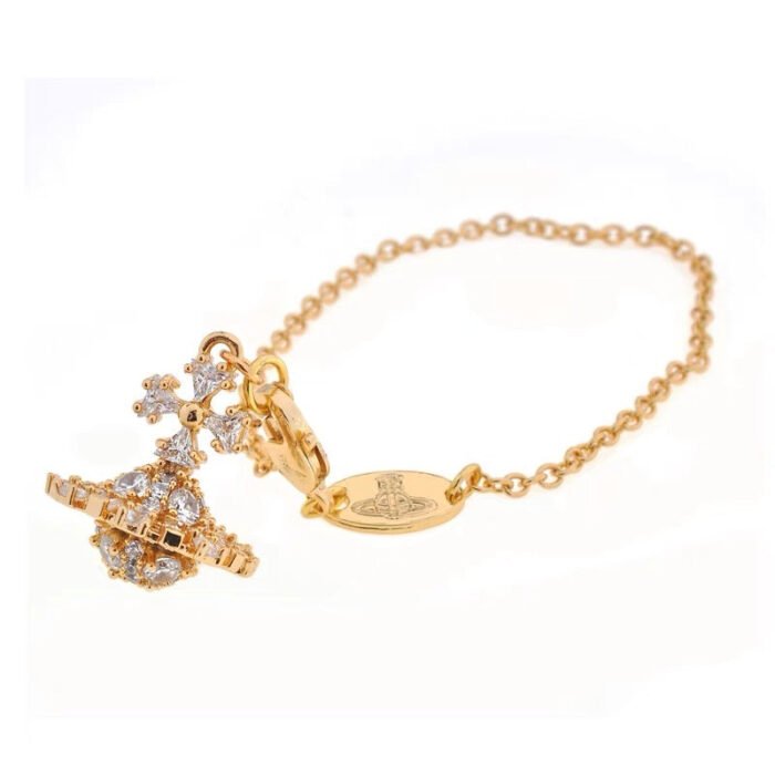 3B384628-8ED0-43F8-8A50-55FD908518D6.jpg Silver/gold IRINA Cubic Alien Stone Small Bracelet