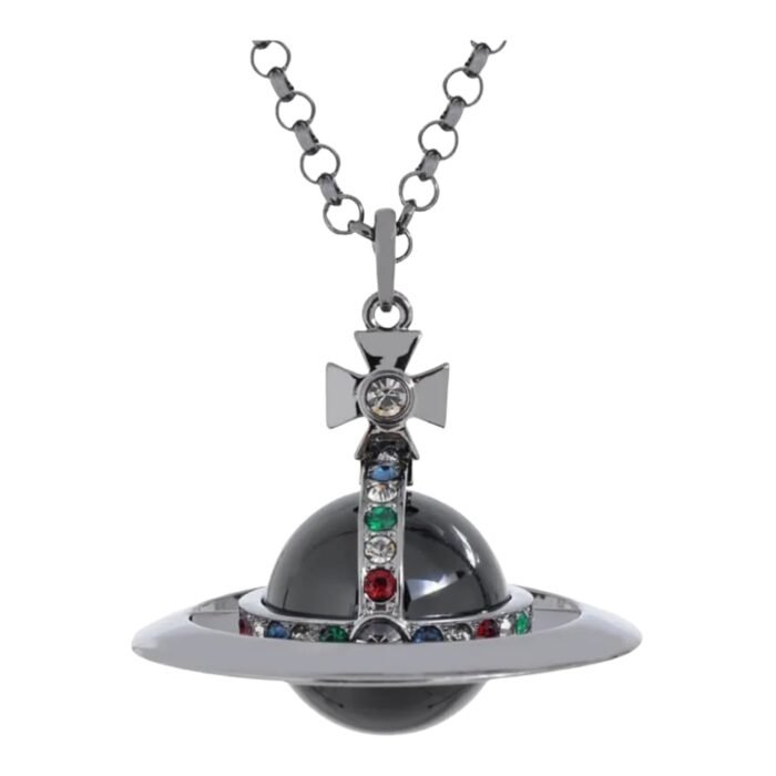 4E10866D-762B-4E0F-8604-DA281BEC45B7.jpg 30MM ORB Classic Saturn Pendant Necklace (with box)