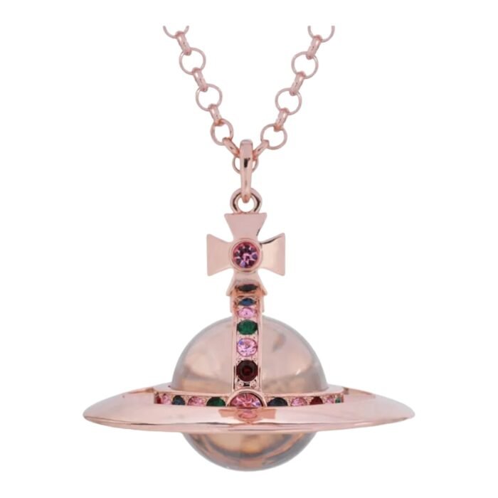 5A629AEF-9751-404C-ACCA-BEA4D287DE89.jpg 30MM ORB Classic Saturn Pendant Necklace (with box)