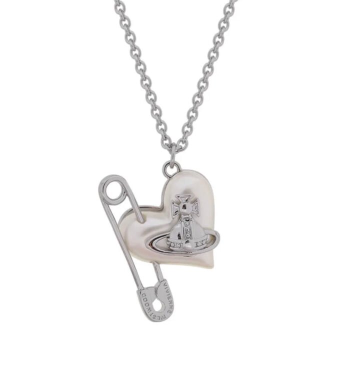 Orietta faux pearl pendant necklace (with box)