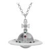 7638C8C6-5D85-4C11-9EB8-DE955F5DA810.jpg 30MM ORB Classic Saturn Pendant Necklace (with box)