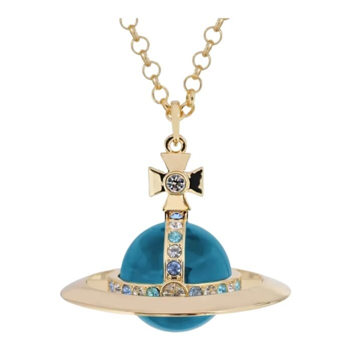 77F1A4DB-B2CA-47B4-8A39-1BBA549BF036.jpg 30MM ORB Classic Saturn Pendant Necklace (with box)