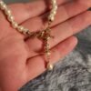 gold aleksa pearl necklace (with box)