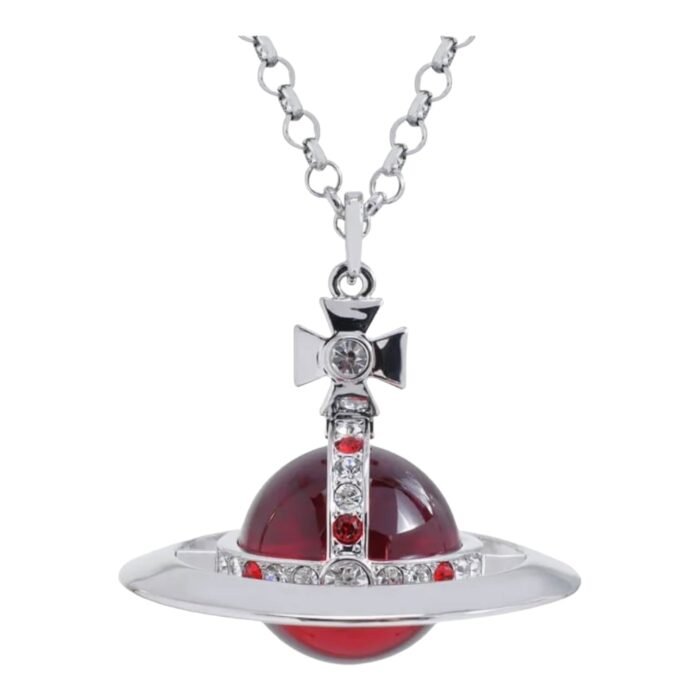 8C4065B5-C07C-4E89-8FA8-74E5BA33B2C9.jpg 30MM ORB Classic Saturn Pendant Necklace (with box)