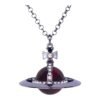 91A65F81-106D-42C2-836A-8577F83853B5.jpg 30MM ORB Classic Saturn Pendant Necklace (with box)