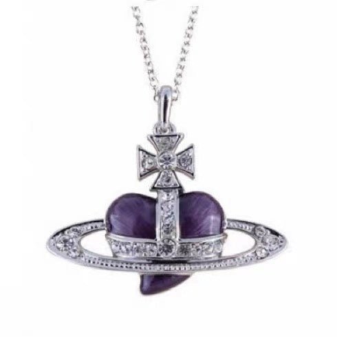 heart necklace (with box)