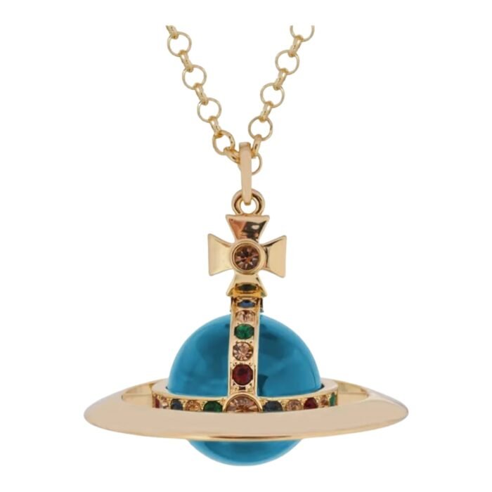 A87D6C79-CCAC-47D4-B661-E76B6ABABAE1.jpg 30MM ORB Classic Saturn Pendant Necklace (with box)