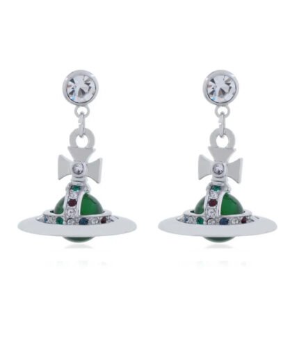 BE75BDB5-C783-4730-AD9D-7738D2FC69A3.jpg silver and green orb earrings (with box)