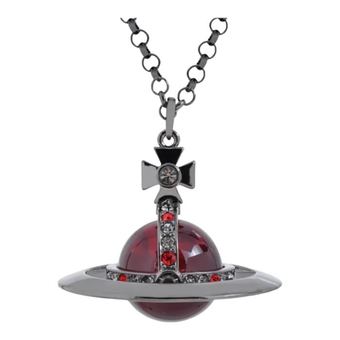 CC673EF8-204A-4639-8816-B5CB47FFA834.jpg 30MM ORB Classic Saturn Pendant Necklace (with box)