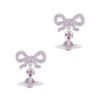 bow earrings (with box)