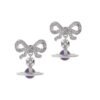bow earrings (with box)