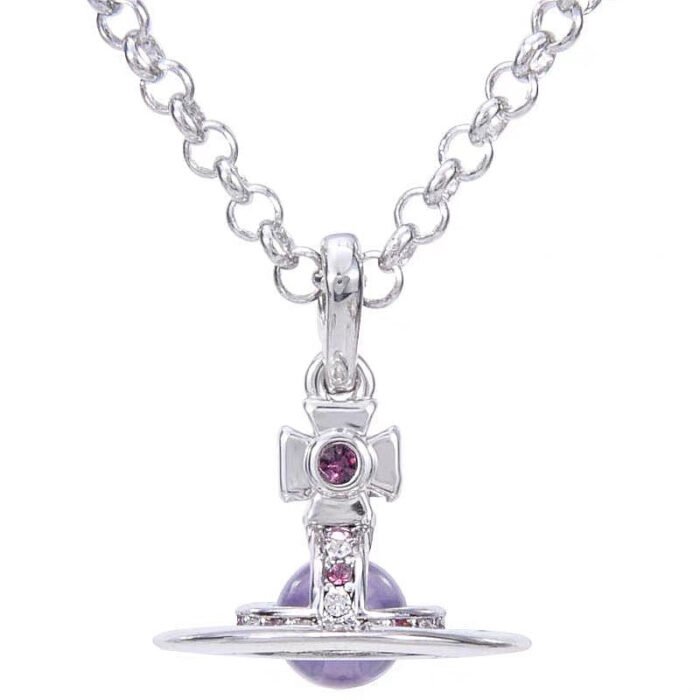 DD7F14D4-BFAD-47B2-8BB0-2B1BB5183C3D.jpg purple & silver orb necklace (with box)