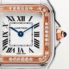 PANTHÈRE DE CARTIER WATCH STEEL WITH ROES GOLD