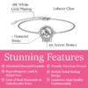 Blake_BraceletWG_infograph-USA Blake 18k White Gold Plated Crystal Halo Bracelet