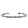 CCGM30063BRRG-1000x1000-1 Leila 18k White Gold Plated Cubic Zirconia Tennis Bracelet