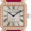 PANSY RETRO WITH PEARLS WATCH ROSE GOLD 24MM