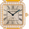 PANSY RETRO WATCH YELLOW GOLD 24MM