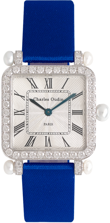 PANSY RETRO WITH PEARLS WATCH 24MM