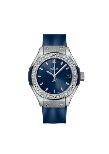 TITANIUM BLUE DIAMONDS 29MM