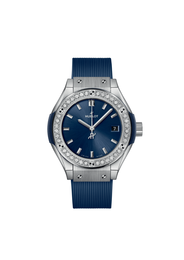 TITANIUM BLUE DIAMONDS 29MM