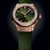 KING GOLD GREEN DIAMONDS 29MM
