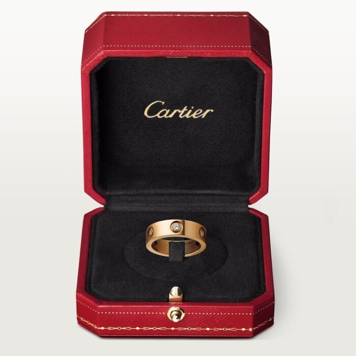 Cartier Love Ring. 6 Diamond
