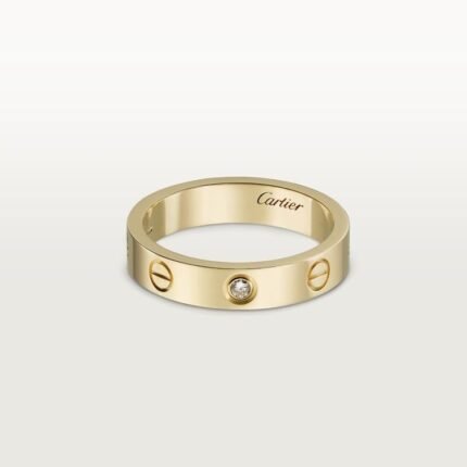 Cartier Love Ring. 1 Diamonds