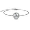 Front_20-1 Blake 18k White Gold Plated Crystal Halo Bracelet