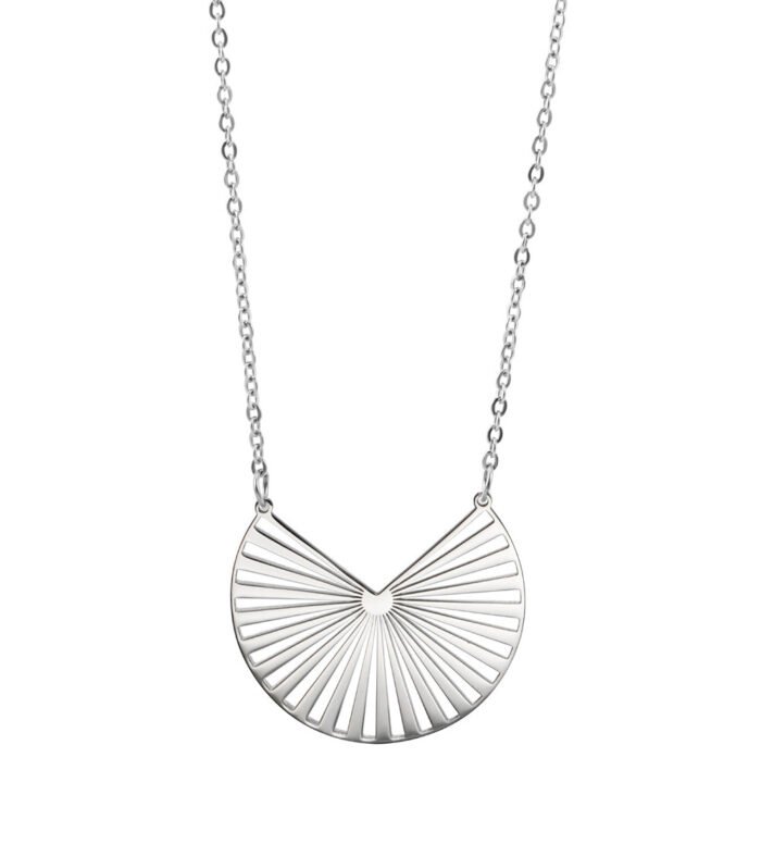 Taylor Charisma 18k White Gold Plated Stainless Steel Earrings. Bracelet. and Necklace Set