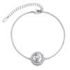 Top_3 Blake 18k White Gold Plated Crystal Halo Bracelet