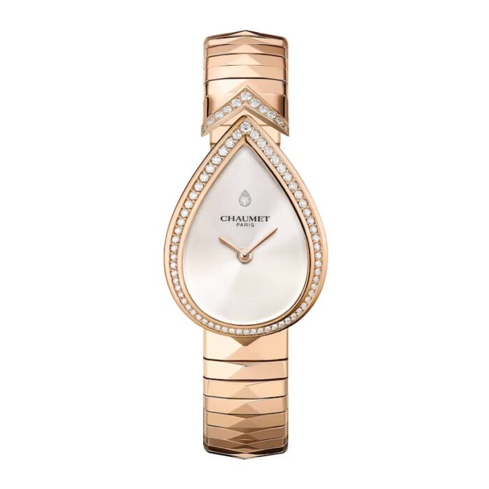 JOSÉPHINE AIGRETTE WATCH Rose gold, diamonds