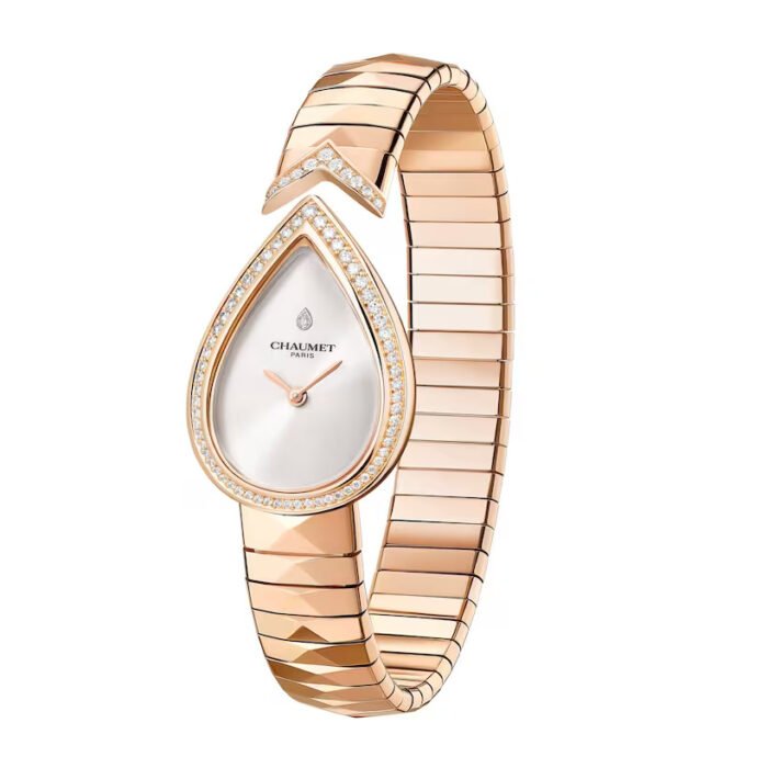 JOSÉPHINE AIGRETTE WATCH Rose gold, diamonds