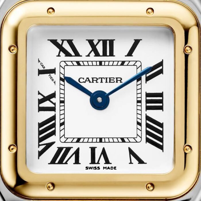 PANTHÈRE DE CARTIER STEEL WITH YELLOW GOLD