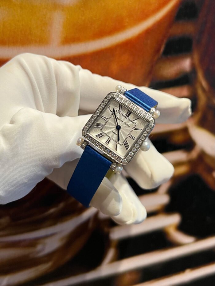 PANSY RETRO WITH PEARLS WATCH 24MM