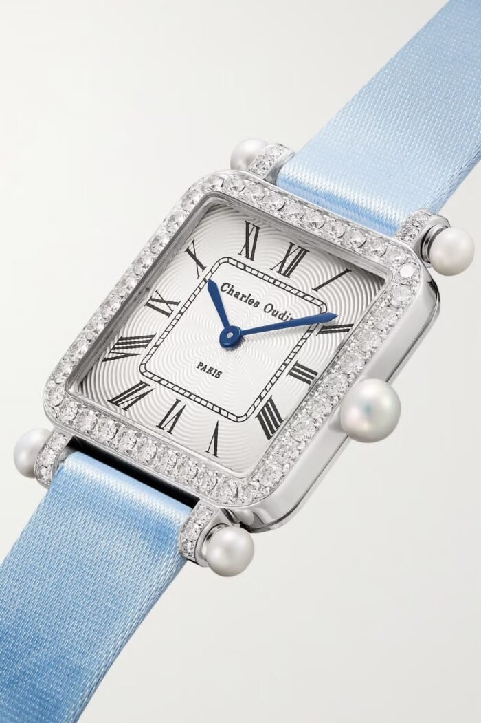 PANSY RETRO WITH PEARLS WATCH 24mm