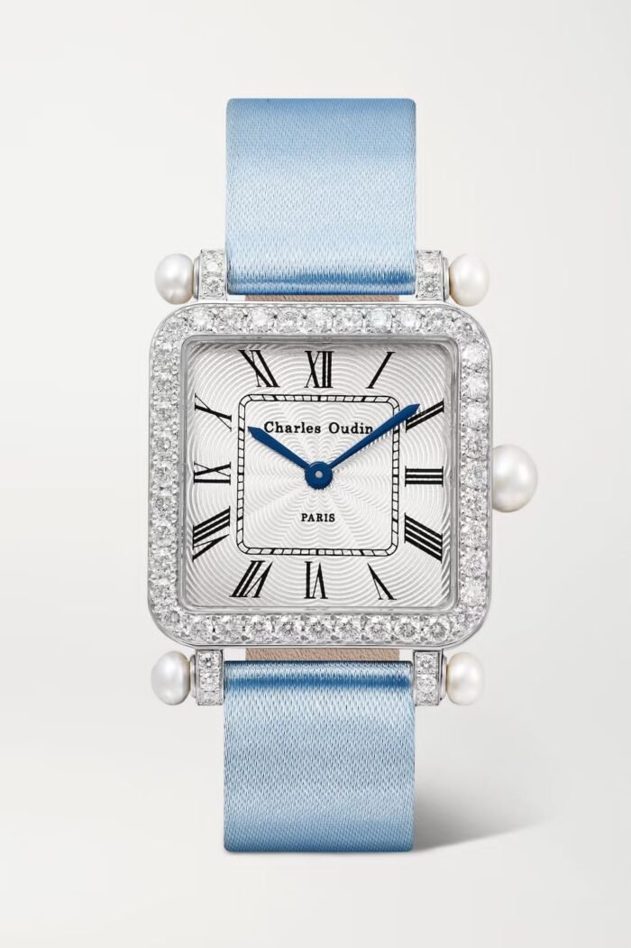 PANSY RETRO WITH PEARLS WATCH 24mm